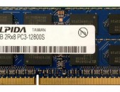 Ram/Ozu DDR3 4gb Elpida 1600Mhz Notebook-i 12800S + Araqum+ Texadrum