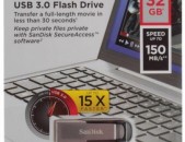 USB Flash SanDisk Ultra Flair USb 3.0 32Gb (vakuum tupov) + ARAQUM