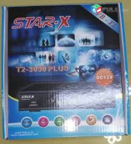 DVBT2 թվային ընդունիչ STAR-X t2-3030plus + անվճար առաքում և տեղադրում + HDMI լար
