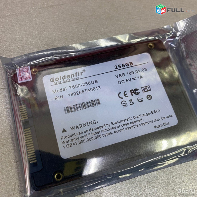 SSD/solid state drive/жесткий диск Goldenfir T650 256Gb + անվճար առաքում