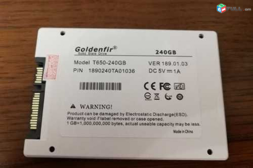 SSD/solid state drive/жесткий диск Goldenfir T650 240Gb + անվճար առաքում