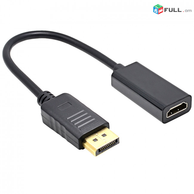 DP to HDMI-compatible Cable Adapter Male To Female 1080P + առաքում