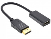 DP to HDMI-compatible Cable Adapter Male To Female 1080P + առաքում