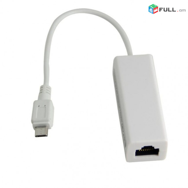 Micro USB To RJ45 Ethernet Lan Adapter For PC Laptop Windows XP 7 8