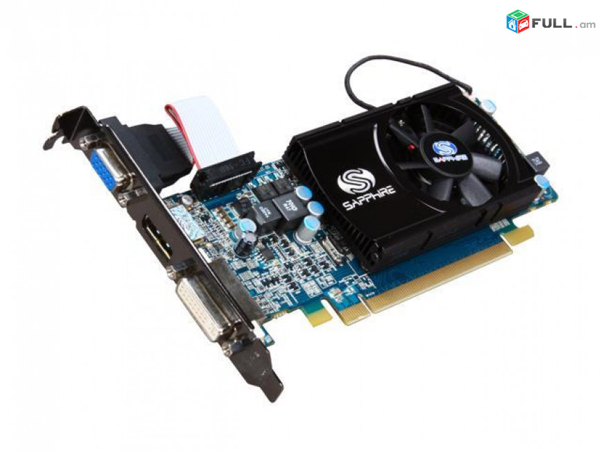 Video card /видеокарта/վիդեո քարտ Sapphire Radeon HD 5550 550Mhz PCI-E 2.0 1024Mb 800Mhz 128 bit DVI HDMI HDCP