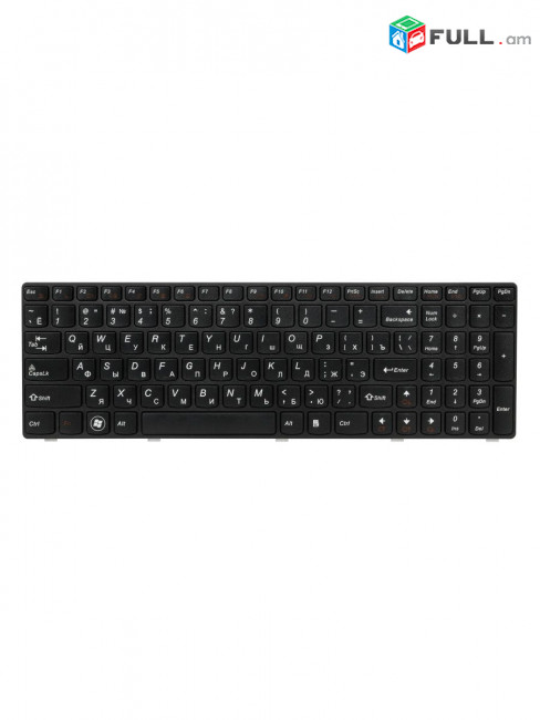 Նոութբուքի ստեղնաշար /notebook keyboard/ клавиатура для ноутбука Lenovo G580, Z580, Z585, G585