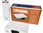 DVBT2 թվային սարք/цифровой ресивер CADENA CDT-2214SB + առաքում և տեղադրում