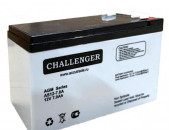 UPS Battery 12v 7Ah/ Батарея ИБП / անխափան սնուցման սարքի մարտկոց Challenger AS12-7 + առաքում