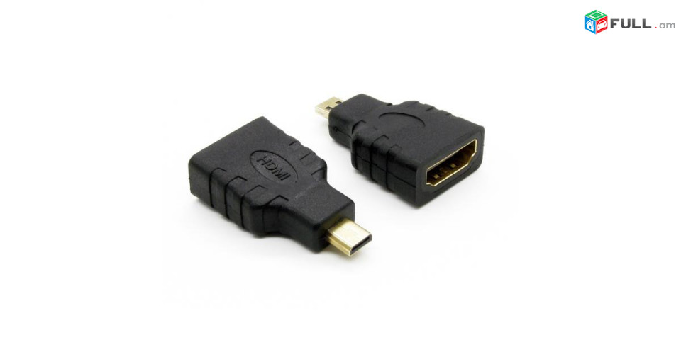 Micro HDMI-M To HDMI-F Adapter Converter /переходник (նոր) + առաքում