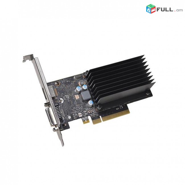 Videocard/ видеокарта/ վիդեոքարտ EVGA GeForce GT 1030 DDR4 2Гб /64Bit Passive, Low Profile