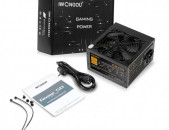 Power supply/блок питания / Սնուցման բլոկ 450W IWONGOU 12cm кулер, цвет черный, 450Вт + առաքում