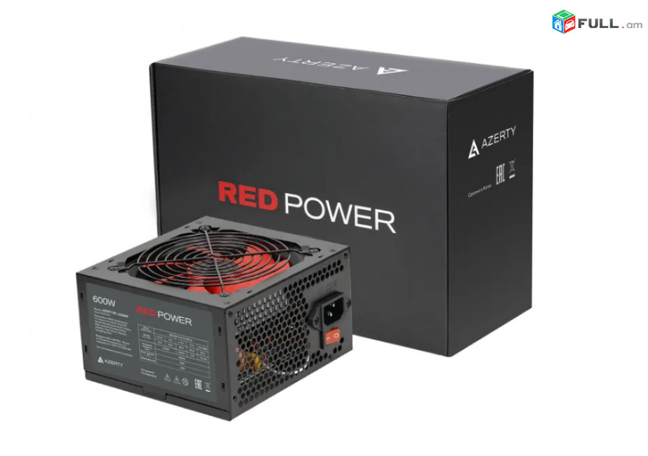 Power supply/блок питания / Սնուցման բլոկ 600w Azerty RPL-600BAR (600W / Вт) + առաքում