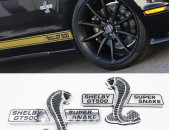 Shelby kriloneri emblem gt350 cobra