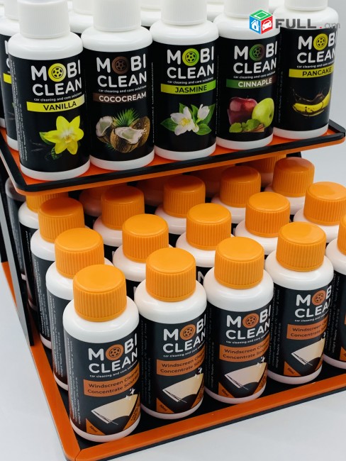 Բուրավետիչ Mobi Clean (aromatizator avtoyi hot sprey), (dimapaki maqrox nyut)