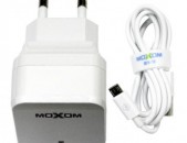 Լիցքավորիչ MOXOM (Micro USB)KH-18Y