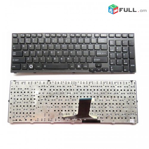 Key lapt toshiba A660 / A665, stexnashar, клавиатура, keyboard, ստեղնաշար