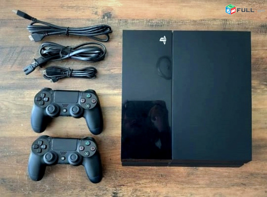 PS4 - 1000 Gb + 25 խաղ + 2 Joystik - Sony PlayStation 4 - Խաղային Համակարգ ПС4