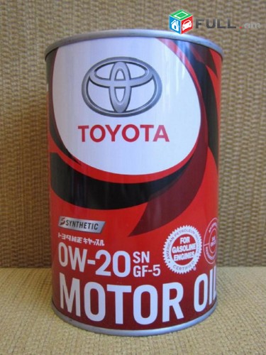 Toyota Matori Yux 0w20 (SN GF-5) Full Synthetic (made in Japan)