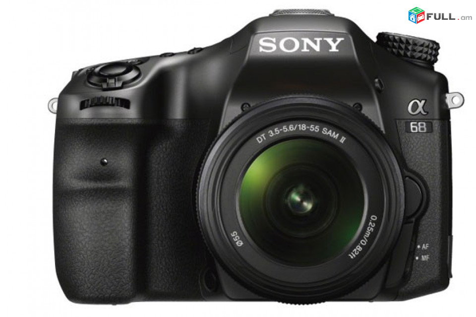 Sony Alpha A68K 24 MP Digital SLR Camera with 18-55mm Lens.
