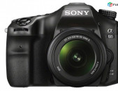 Sony Alpha A68K 24 MP Digital SLR Camera with 18-55mm Lens.
