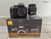 Nikon D5300 DSLR Camera with AF-P 18-55mm Lens Kit.