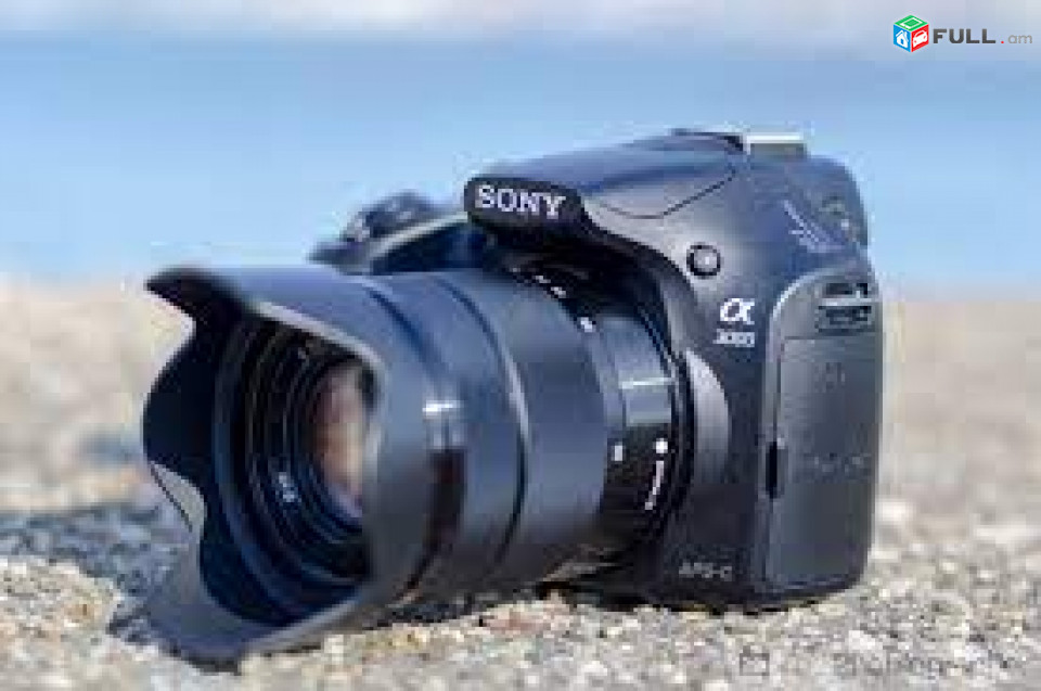 Sony Alpha a3000 ILCE-3000K 20.1 MP Mirrorless Digital Camera - Black - 18-55mm OSS Lens.