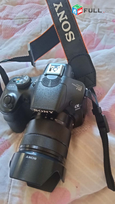 Sony Alpha a3000 ILCE-3000K 20.1 MP Mirrorless Digital Camera - Black - 18-55mm OSS Lens.