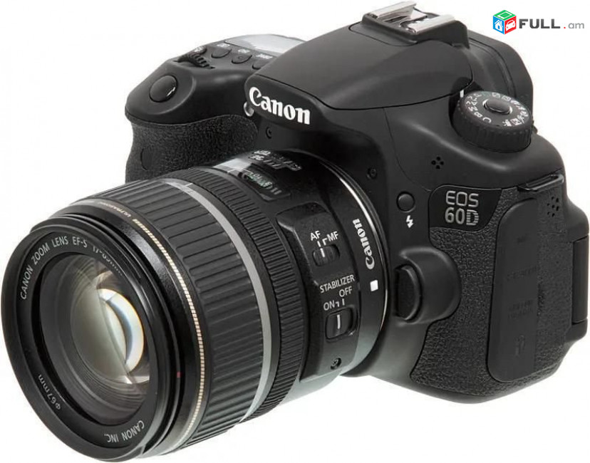 Canon EOS 60D DSLR Camera (Body)մեծ եւ որակեալ լենսով Canon EF-S 17-85mm f/4-5.6 Image Stabilized USM SLR Lens.