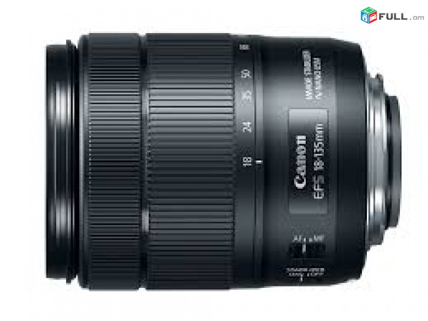 Canon EF-S 18-135mm f/4-5.6 Image Stabilized usm SLR Lens. + blenda .