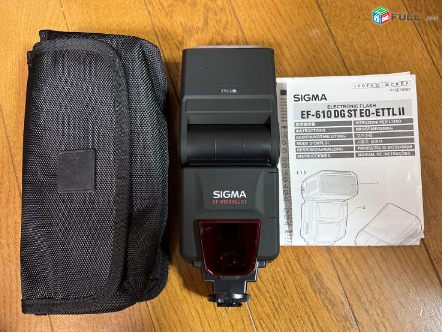 Sigma EF-610 DG SUPER Electronic ttl Flash for Canon Digital SLR Cameras.լրիւ նոր ճապոնական.