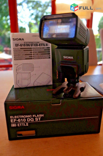 Sigma EF-610 DG SUPER Electronic ttl Flash for Canon Digital SLR Cameras.լրիւ նոր ճապոնական.