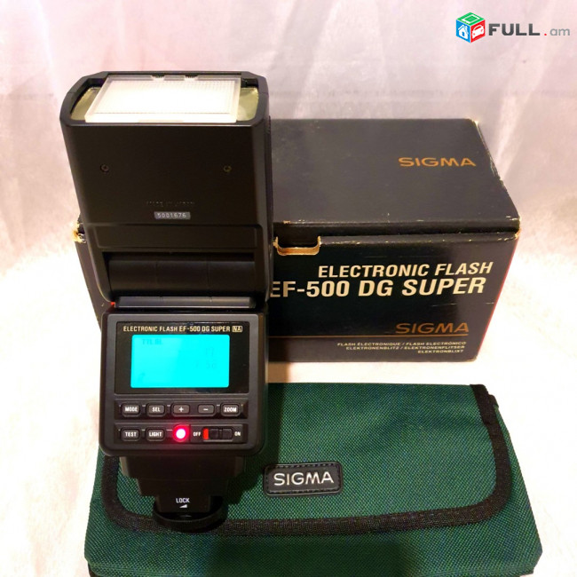 Sigma EF-500 DG SUPER Electronic ttl Flash for sony.