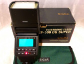 Sigma EF-500 DG SUPER Electronic ttl Flash for sony.