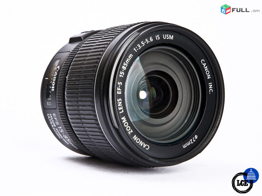 Canon EF-S 15-85mm f/3.5-5.6 is USM Standard Zoom.