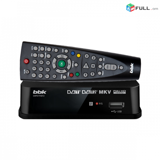 ТВ-тюнер BBK SMP017HDT2 (տուփով, փաստաթղթերով):