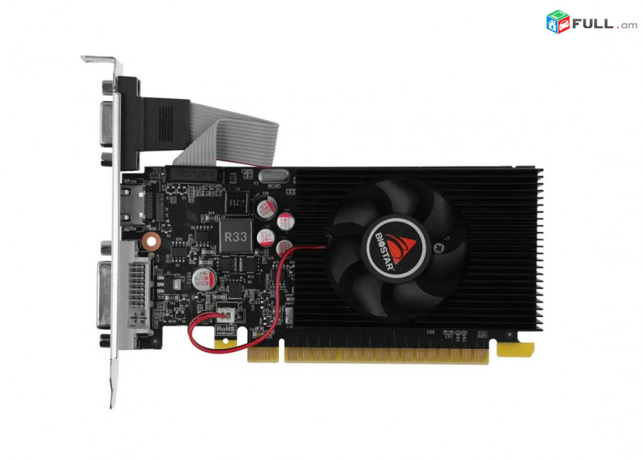 Видеокарта Biostar NVIDIA GeForce GT 730 GT730-2GB D3 LP (GF108) 2ГБ GDDR3