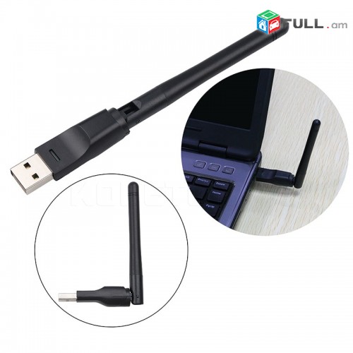 USB 2.0 WiFi Wireless Network Card 802.11n LAN Adapter Kebidu MT-7601 ընդունիչ