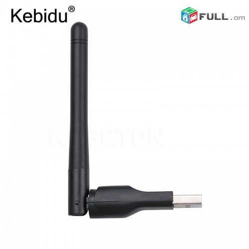 USB 2.0 WiFi Wireless Network Card 802.11n LAN Adapter Kebidu MT-7601 ընդունիչ