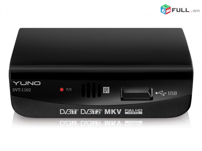 Tv tuner Full HD 1080P HDMI VGA DVB -T DVB -T2 թվային ընդունիչ herustacuyc