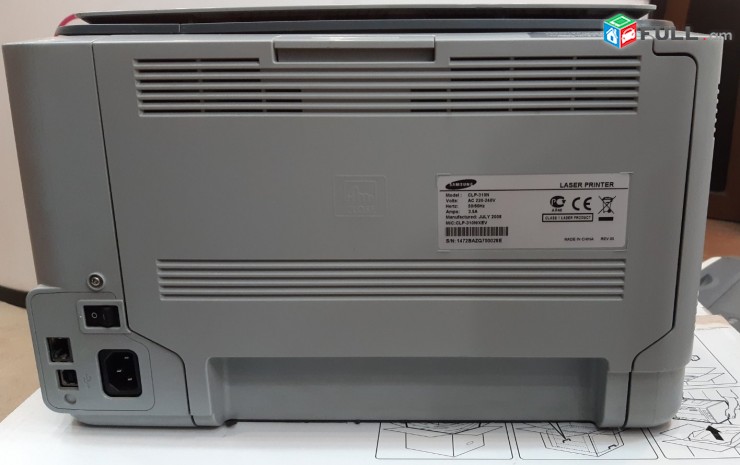 Lazerayin gunavor printer Samsung CLP-310N Принтер գունավոր տպիչ 