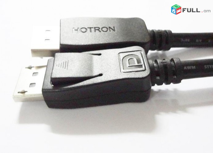 Professional DP DisplayPort Hotron 1.8M Cable 24k Gold 4K 1.8m cable cabel կաբել մալուխ
