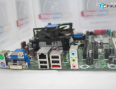 LGA 1156 Intel H55 motherboard 4xDDR3 HDMI VGA PCI-E PCI անթերի LGA1156