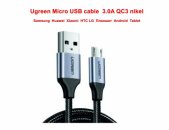 Micro USB cable 3.0A QC3 Nikel Samsung Huawei Xiaomi HTC LG Android Tablet power