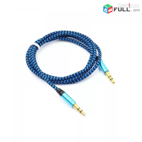 AUX cable for car iphone dinamik նեյլոն kabel մալուխ բարձրորակ avtoi կաբել