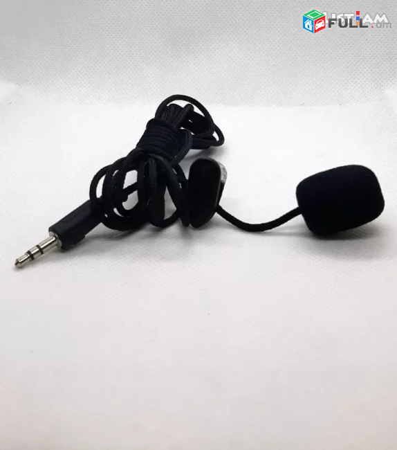 Mini Microphone կտորապատ լարով 3.5mm bnikov mikrafon մինի միկրաֆոն միկռաֆոն 3.5