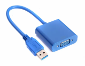 Adapter USB 3.0 to VGA ադապտեր USB 3.0 to VGA արտաքին Video Card Videocart