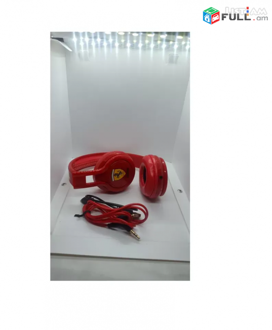 Ferrari HD - Bluetooth ականջակալ - наушники բարձր որակ - կա առաքում - Հիանալի նվեր