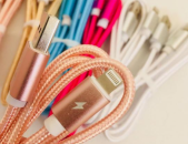 Iphone-ի USB ամուր և որակյալ լար տարբեր գույների кабель USB  120cm
