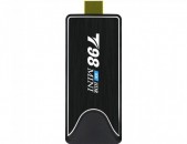 Android 10 Super TV box Smart Stick 2021թ 4GB 32GB 2,4G 5G T98 Mini донгл