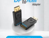 VENTION Adapter DP to HDMI (Gold-plated) DispayPort Պրոֆեսիոնալ 24K ոսկեպատ Adap